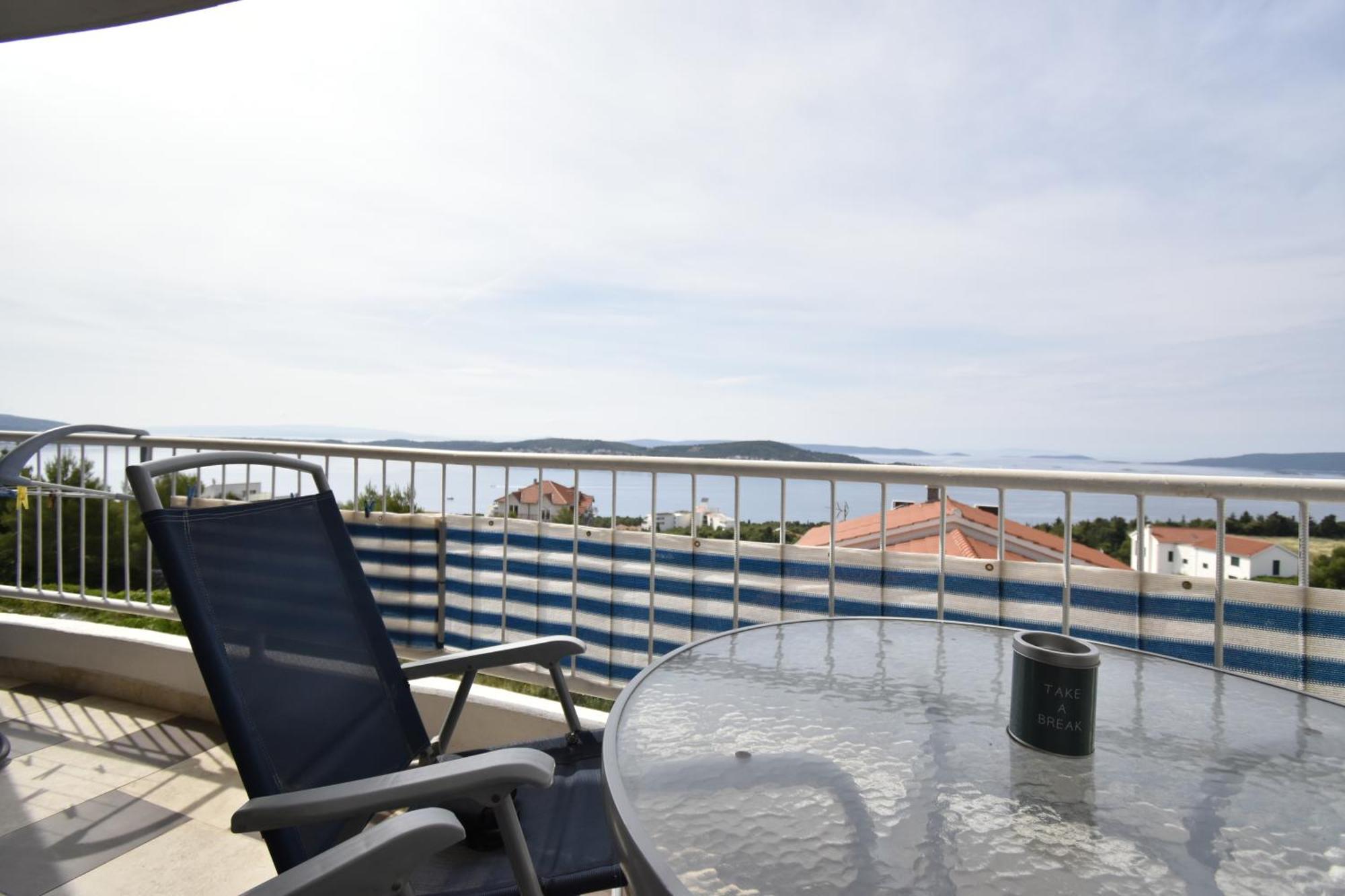 Apartments Jasna Trogir Bagian luar foto